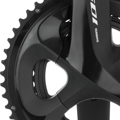 Shimano FC-R7000 105 double chainset, HollowTech II 170 mm 50 / 34T, black