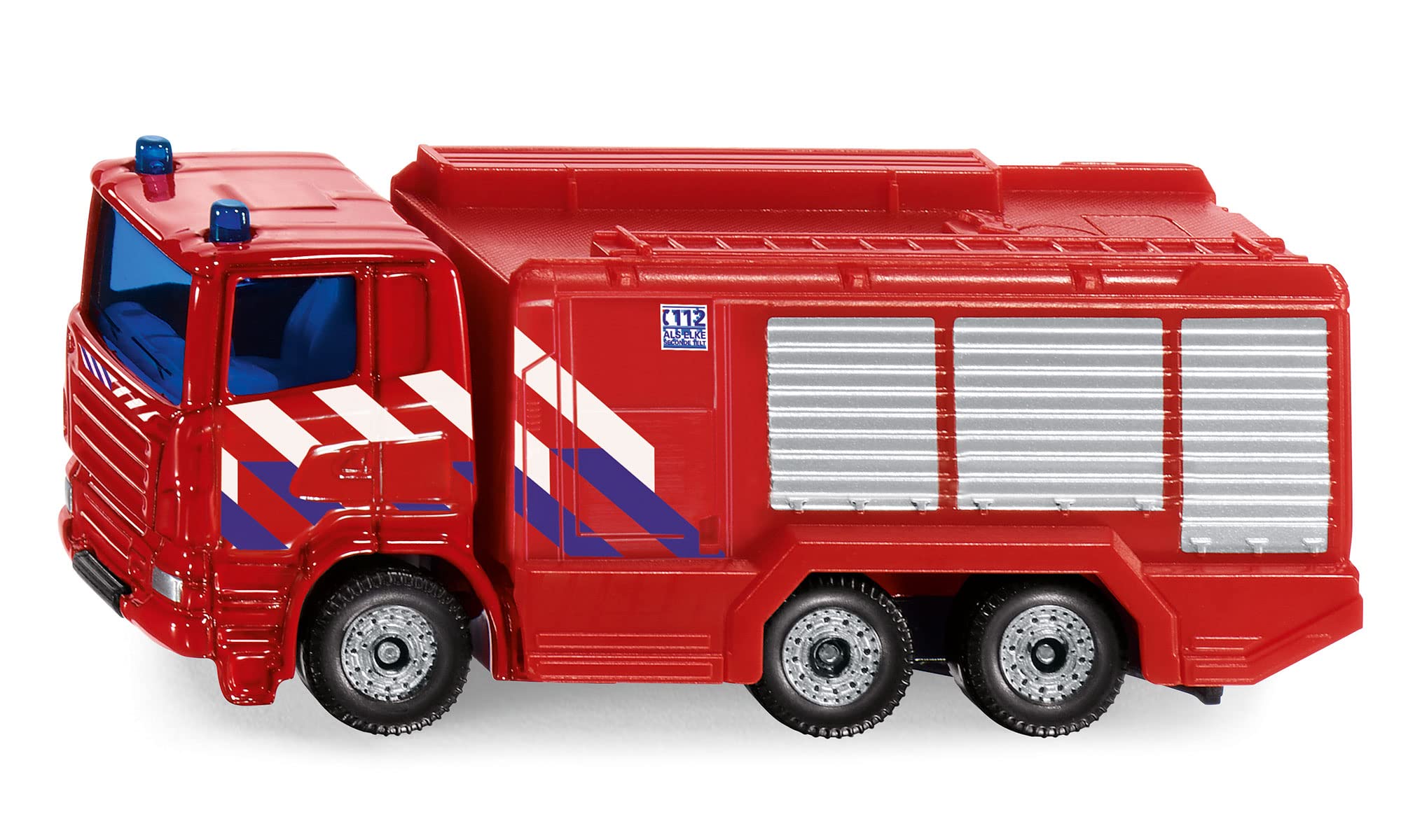 SIKU 1036003 Toy Vehicles, red Fire brigade fuel fire engine