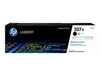 HP 207X W2210X High Capacity Black Original Toner for HP Color LaserJet Pro M255/M282/M283
