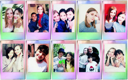 instax mini instant film, Mermaid Tail border, 10 shot pack, suitable for all instax mini cameras and printers