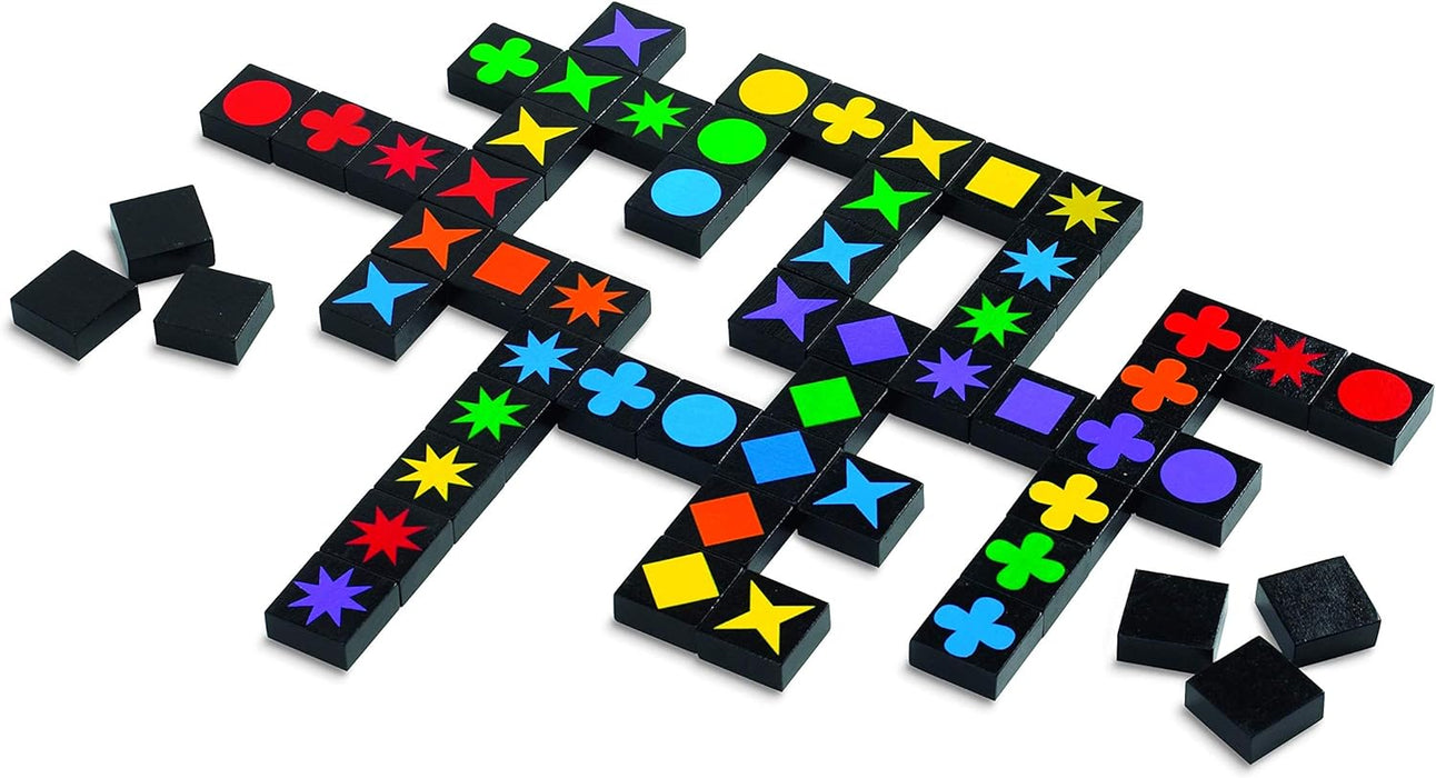 Mindware , Qwirkle UK Edition (NEW) , Board Game , Ages 5+ , 2-4 Players , 45 Minutes Playing Time