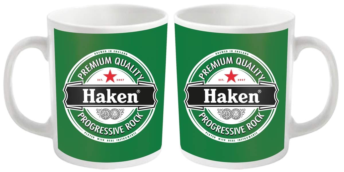 Haken Mug Premium Band Logo Official White Boxed One Size