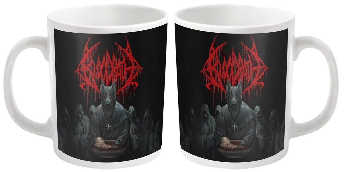 Bloodbath Mug Unblessing Band Logo Official White Boxed One Size