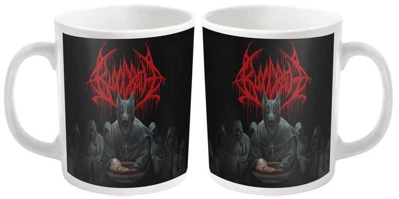 Bloodbath Mug Unblessing Band Logo Official White Boxed One Size