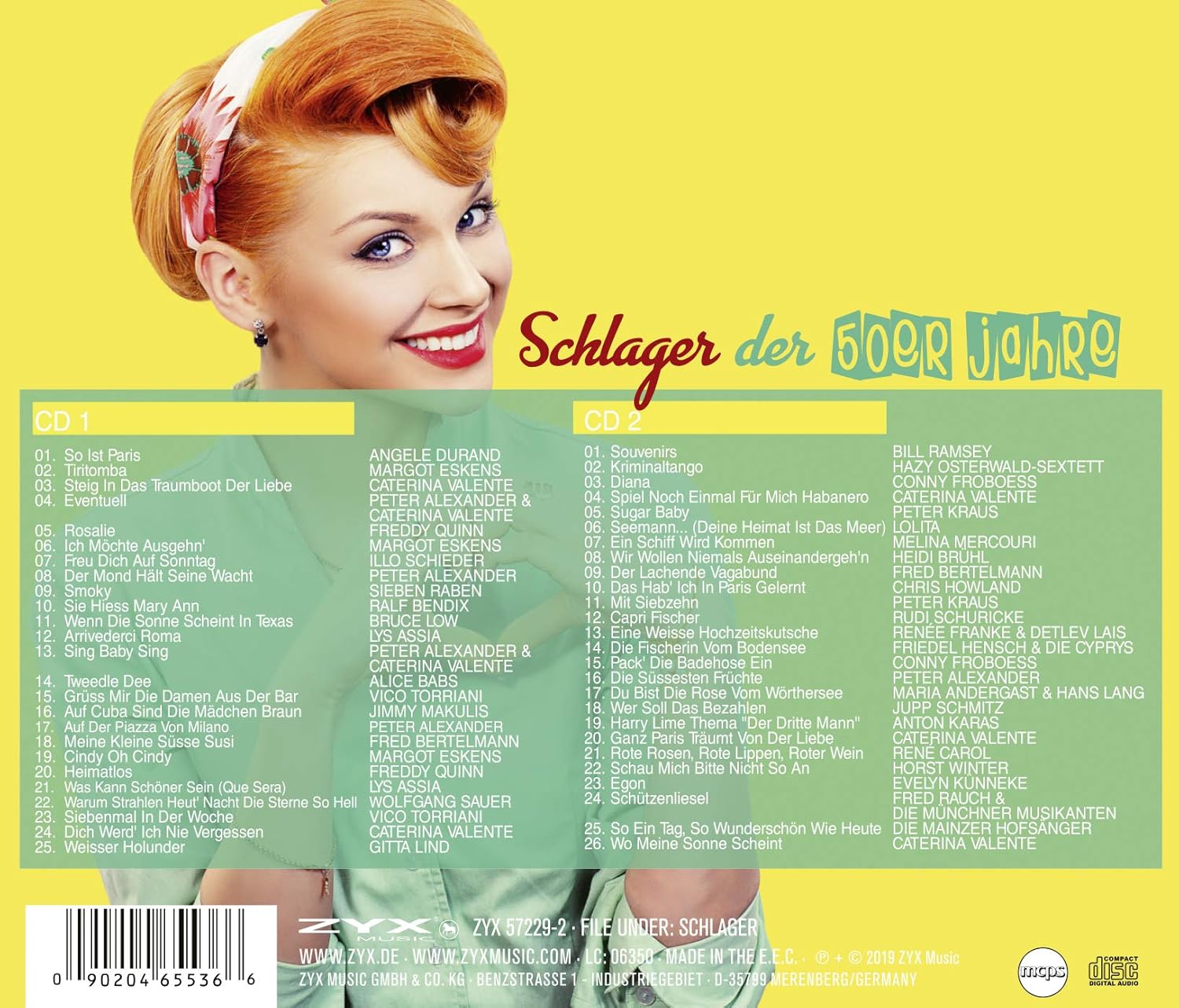 Schlager der 50er Jahre