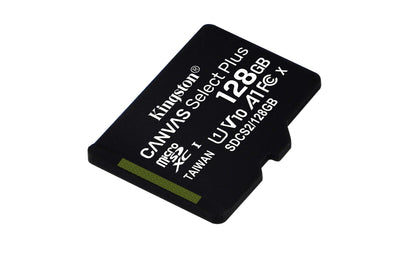 Kingston Canvas Select Plus SDCS2/128GBSP Scheda microSD Classe 10, senza Adattatore SD, 128 GB