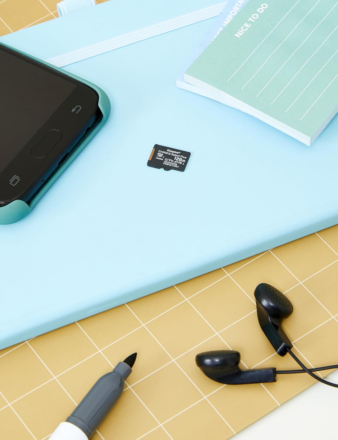 Kingston Canvas Select Plus SDCS2/128GBSP Scheda microSD Classe 10, senza Adattatore SD, 128 GB