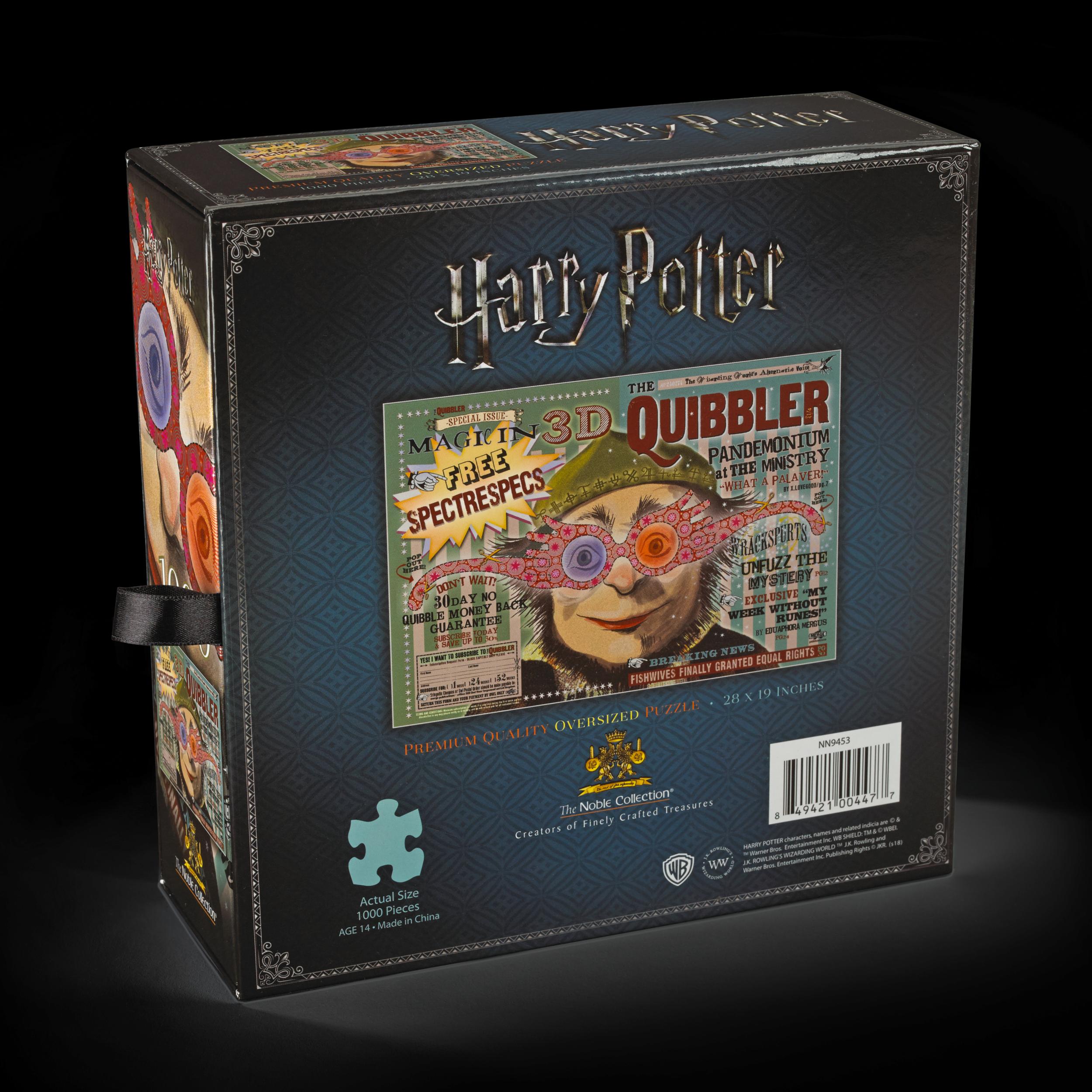 The Noble Collection Puzzle Magazin Quisquilloso 1000 Puzzle 71X48