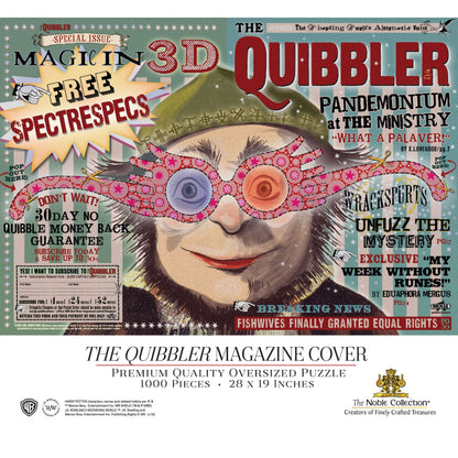 The Noble Collection Puzzle Magazin Quisquilloso 1000 Puzzle 71X48
