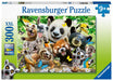 Ravensburger Wildlife Selfie 300 Piece Jigsaw Puzzle for Kids and Adults Age 9 Years and up