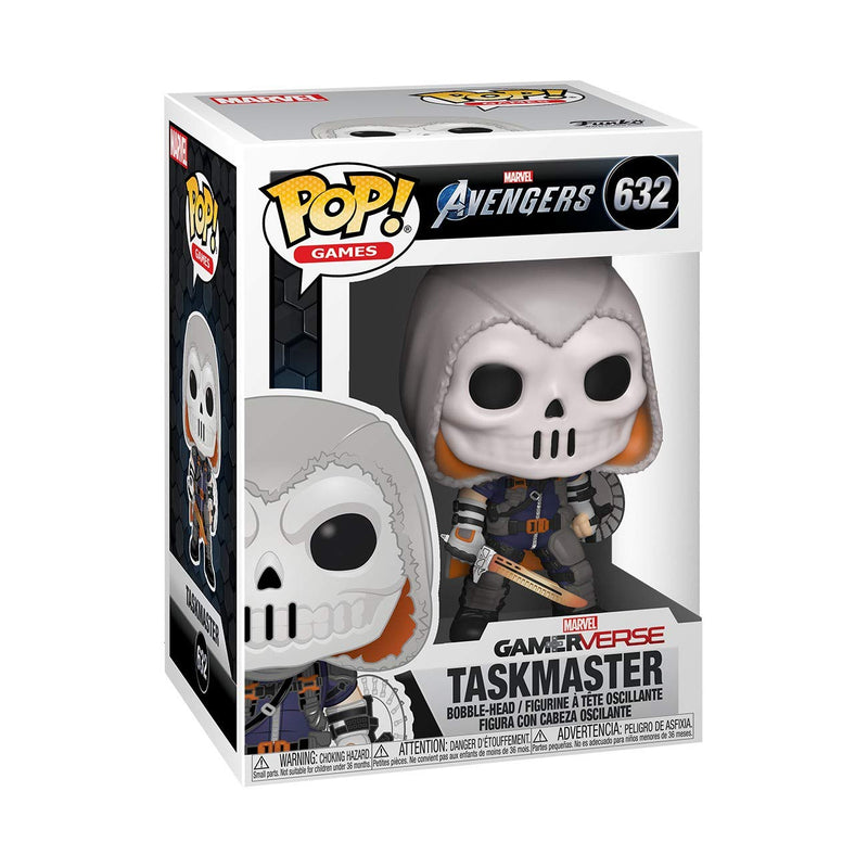 Funko POP! Marvel: Marvel Avengers Game - Taskmaster - Collectable Vinyl Figure - Gift Idea - Official Merchandise - Toys for Kids & Adults - Video Games Fans - Model Figure for Collectors
