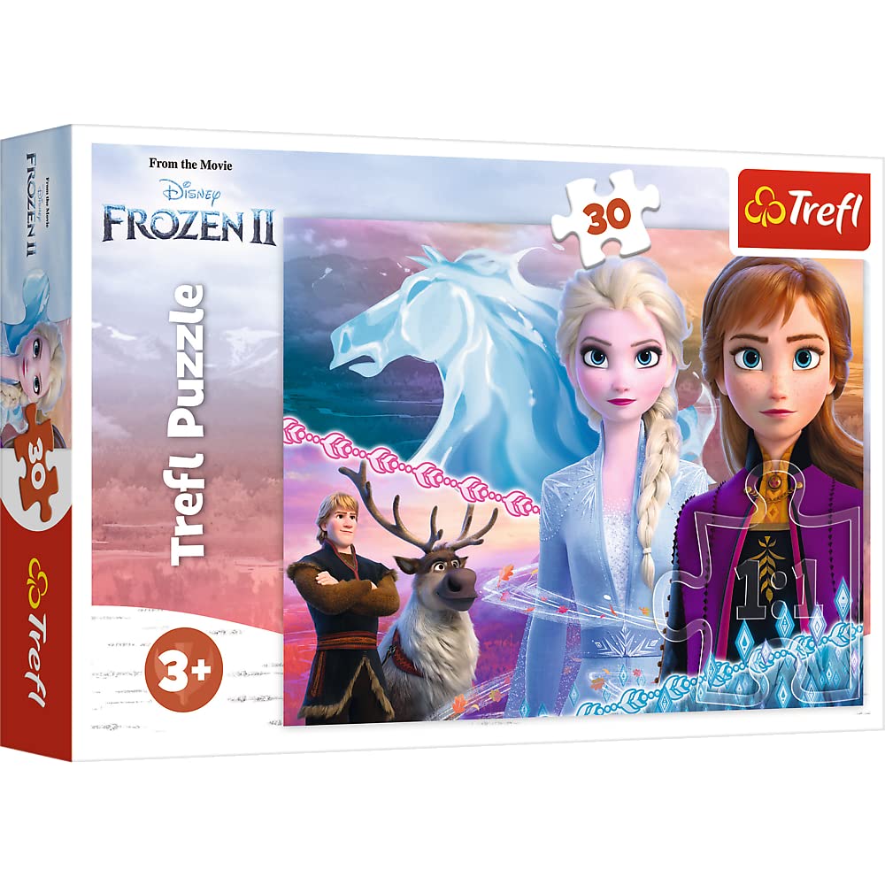 Trefl, Puzzle, Mut der Schwestern, Disney Frozen 2, 30 Teile, für Kinder ab 3 Jahren