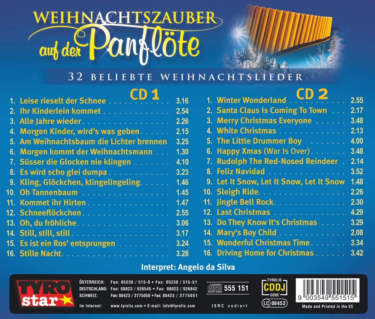 Weihnachtszauber auf der Panflöte