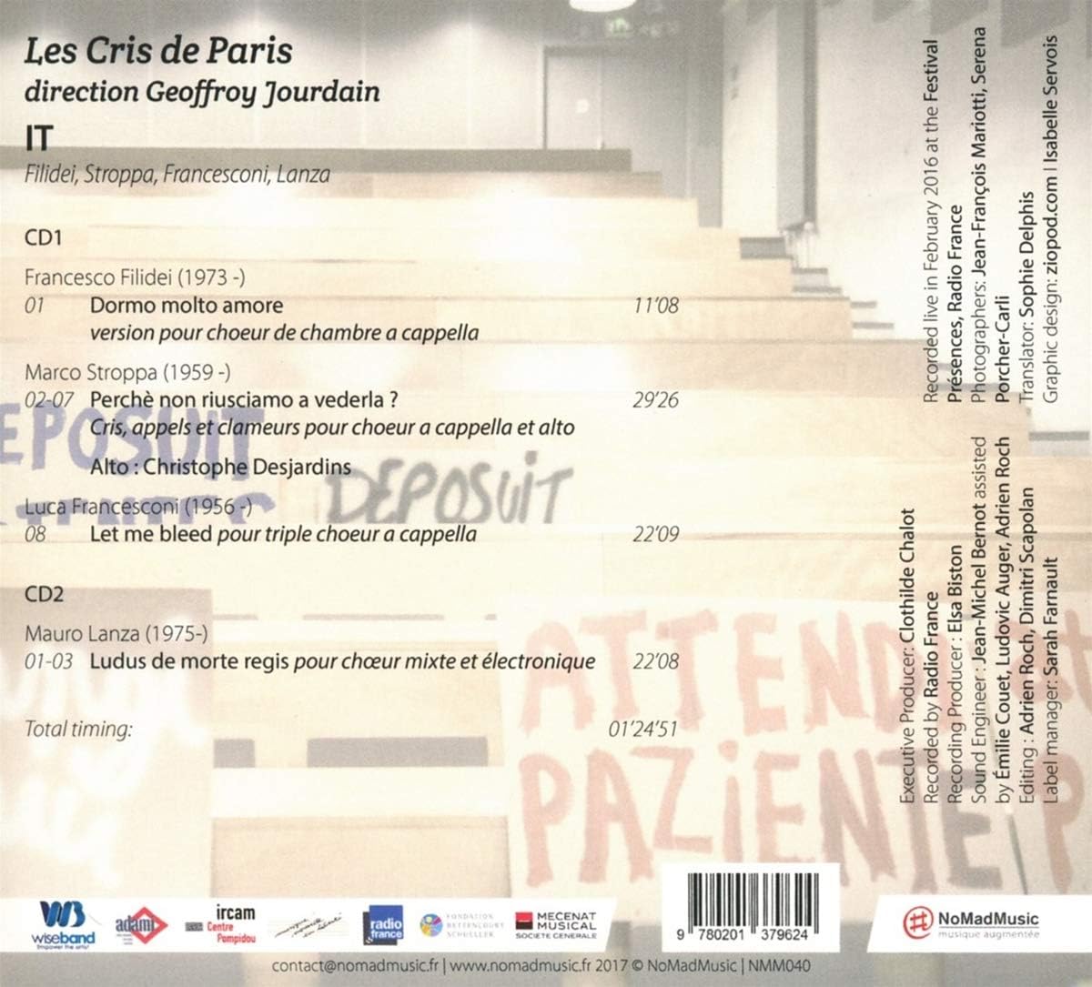 Les Cris De Paris - It