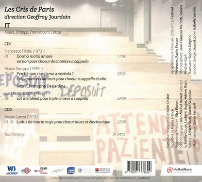 Les Cris De Paris - It