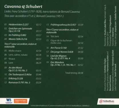 Isa Lagarde & Noemie Schindler - Transcriptions De Lieder / Trios Av