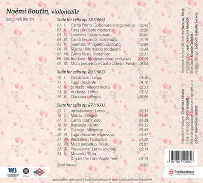 Britten Cello Suites