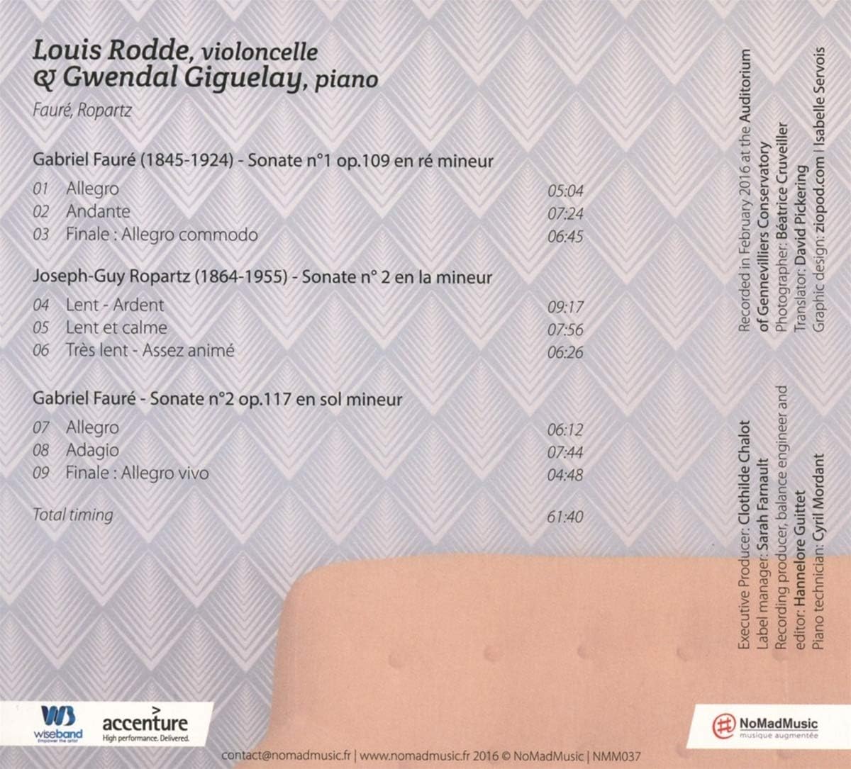 Louis Rodde & Gwendal Giguelay - Sonate