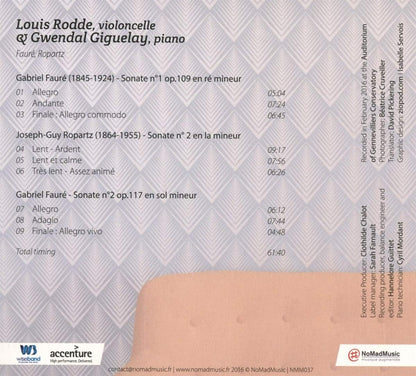 Louis Rodde & Gwendal Giguelay - Sonate