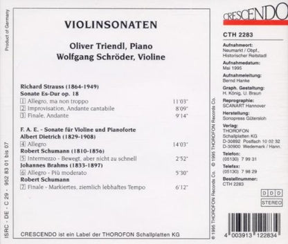 Violin Sonatas