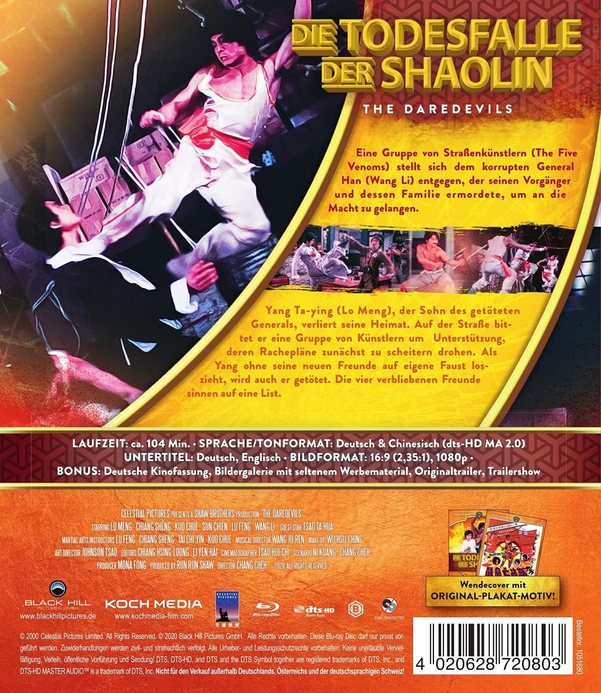 Die Todesfalle der Shaolin (Shaw Brothers Collection