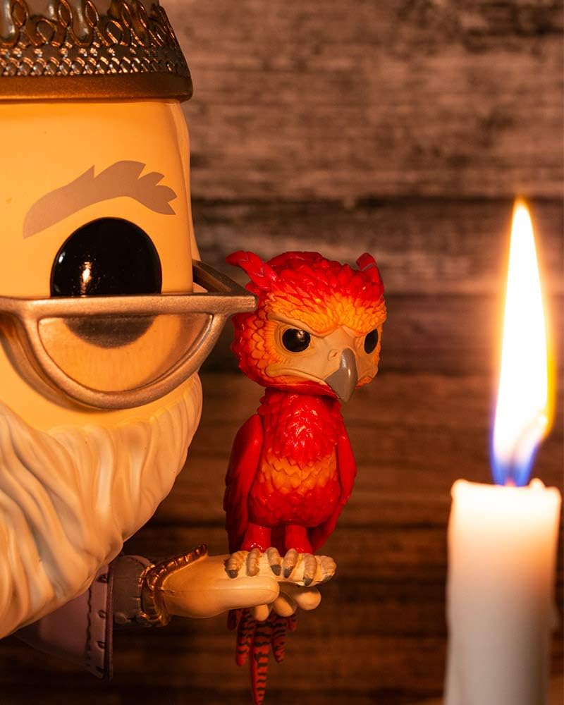Funko POP! HP: Harry Potter - 10" Albus Dumbledore With Fawkes - Collectable Vinyl Figure - Gift Idea - Official Merchandise - Toys for Kids & Adults - Movies Fans - Model Figure for Collectors