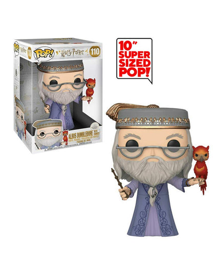 Funko POP! HP: Harry Potter - 10" Albus Dumbledore With Fawkes - Collectable Vinyl Figure - Gift Idea - Official Merchandise - Toys for Kids & Adults - Movies Fans - Model Figure for Collectors