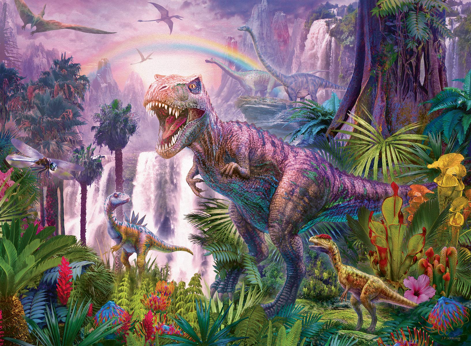Land Van De Dinosauri?½rs (200 Stukken, XXL)