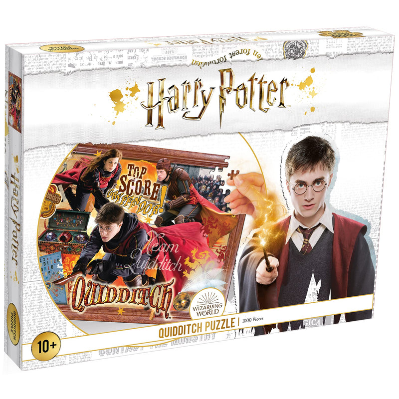 Winning Moves Games Harry Potter Quidditch 1000 Pc Jigsaw Puzzle Harry Potter Quidditch 1000 Piece
