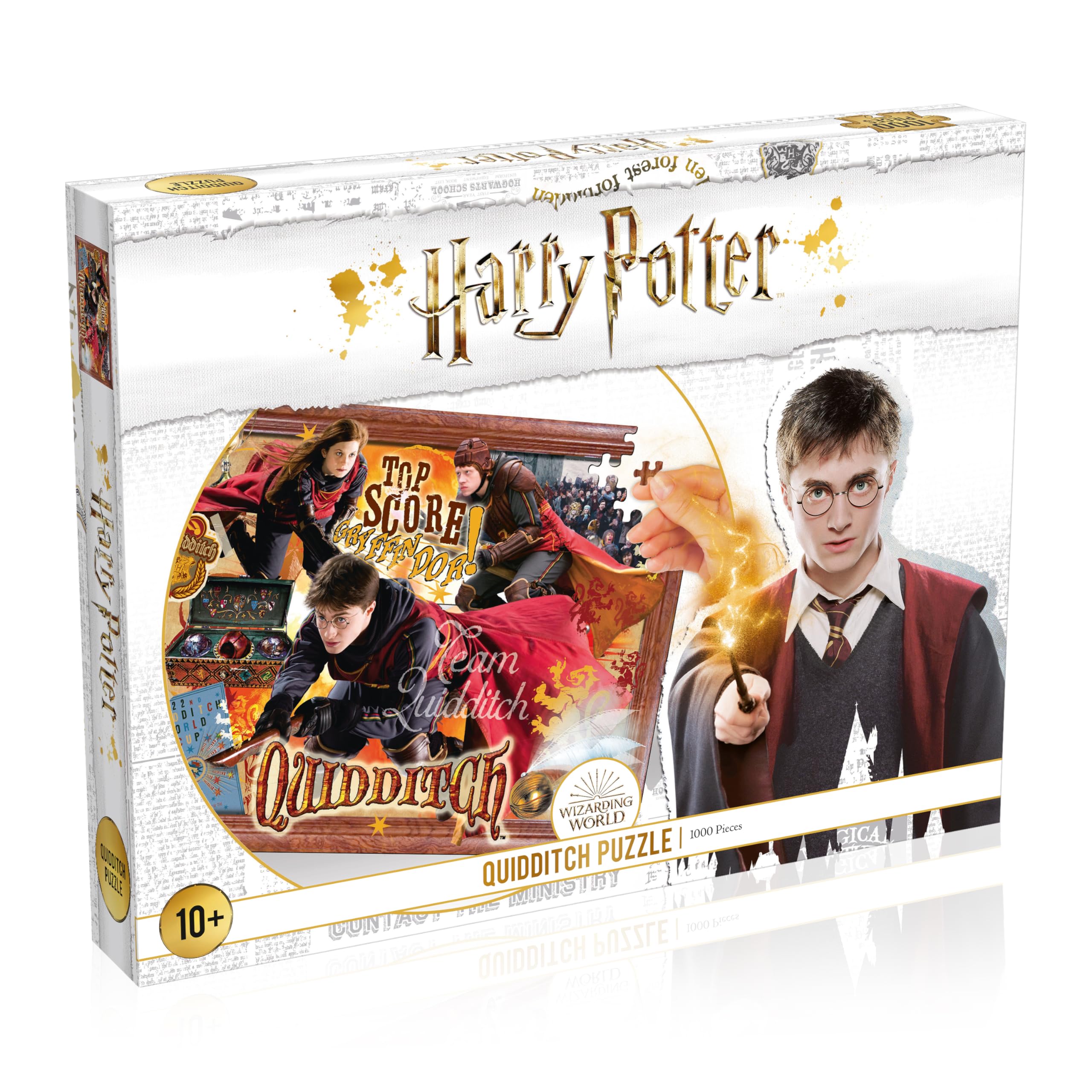 Winning Moves Games Harry Potter Quidditch 1000 Pc Jigsaw Puzzle Harry Potter Quidditch 1000 Piece