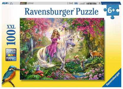 Ravensburger Kinderpuzzle- Magical Echa mágica, 100 Unidades, Multicolor, 19 x 14 (10641