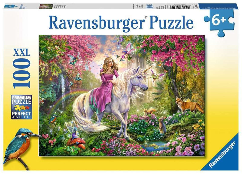 Ravensburger Kinderpuzzle- Magical Echa mágica, 100 Unidades, Multicolor, 19 x 14 (10641