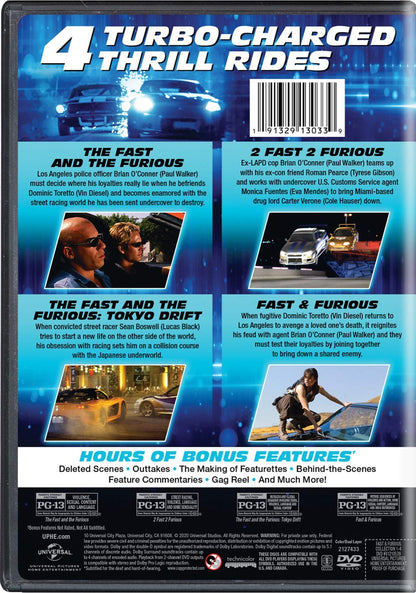 Fast & Furious Collection: 1-4