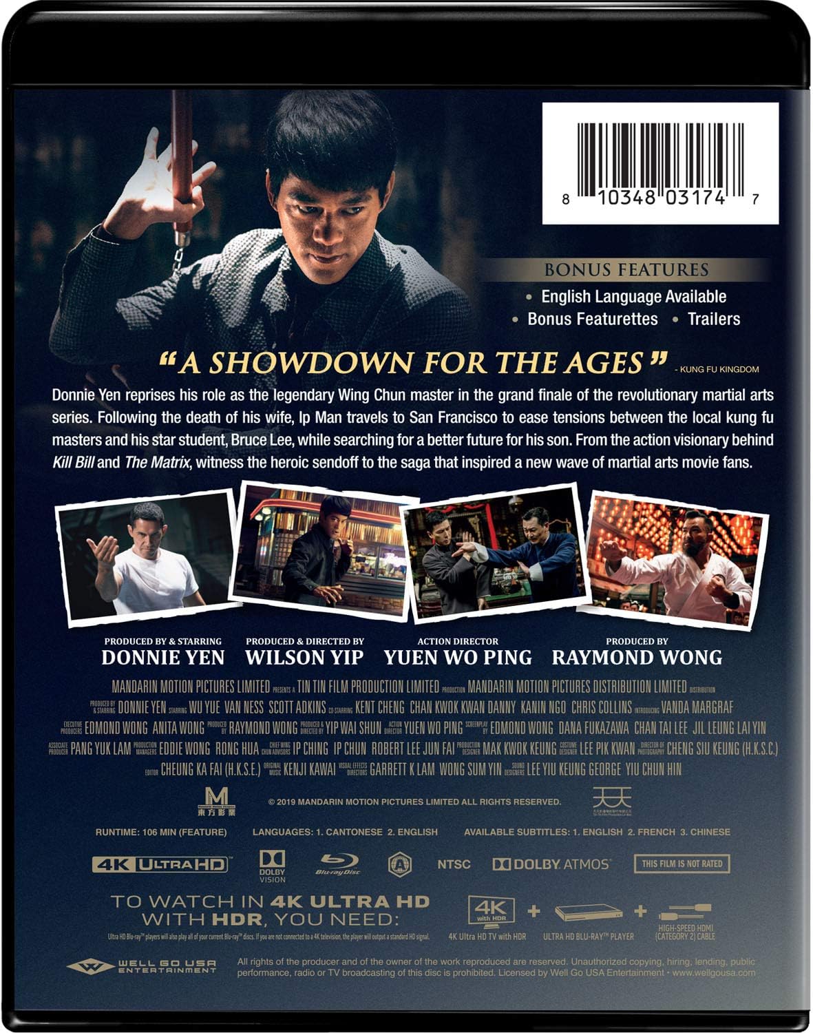 Ip Man 4: The Finale 4K UHD