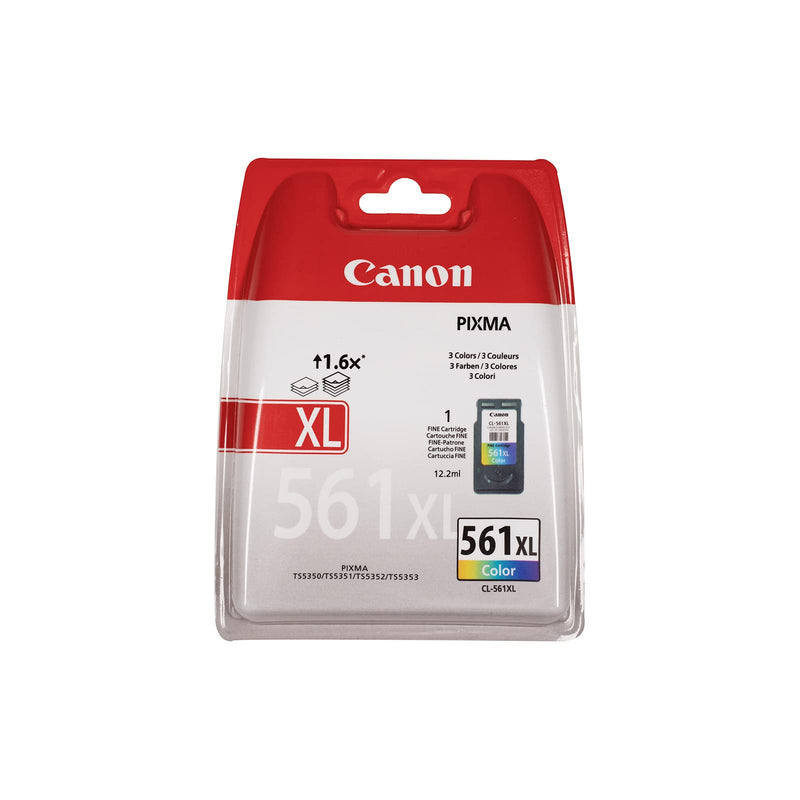 Canon Originaltinte CL-561XL, Größe XL, Farbe, Recyclebare Verpackung