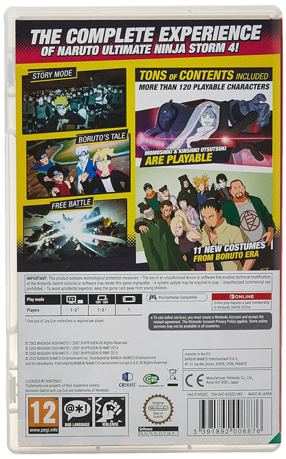 Naruto Shippuden Ultimate Ninja Storm 4: Road To Boruto NSW (Nintendo Switch) (Nintendo Switch) Single