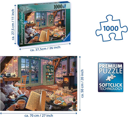 Ravensburger My Haven No.7 The Beach Hut 1000 Piece Jigsaw Puzzle for Adults & for Kids Age 12 and Up & My Haven No.6 The Cosy Shed 1000 Piece Jigsaw Puzzle for Adults & for Kids Age 12 and Up