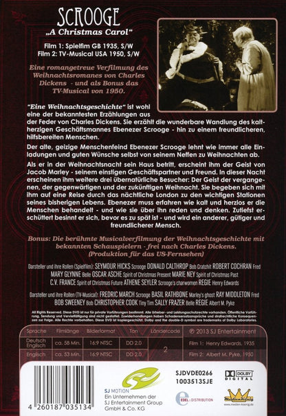 Scrooge - Der Weihnachtsfilm / A Chrsitmas Carol