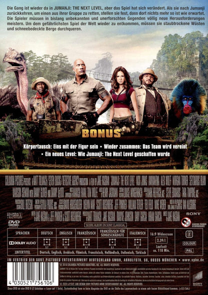Jumanji: The Next Level (DVD)