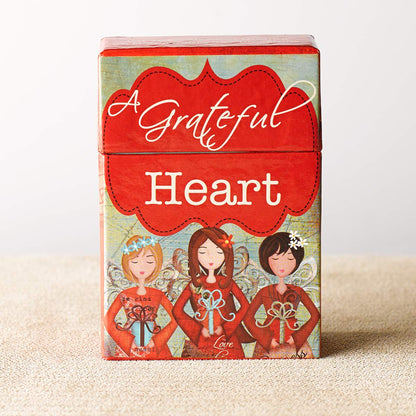Gratitude "A Grateful Heart" Cards - A Box of Blessings
