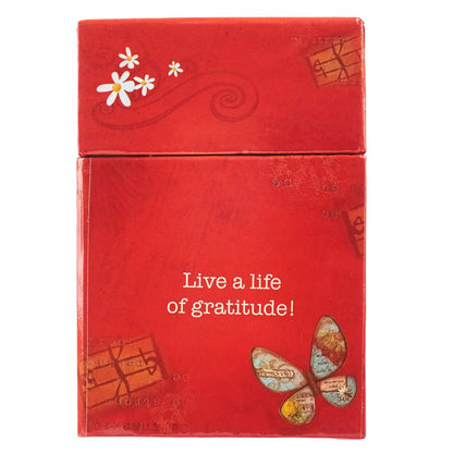 Gratitude "A Grateful Heart" Cards - A Box of Blessings