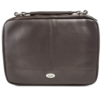 Two-Fold Luxleather Organizer Brn L
