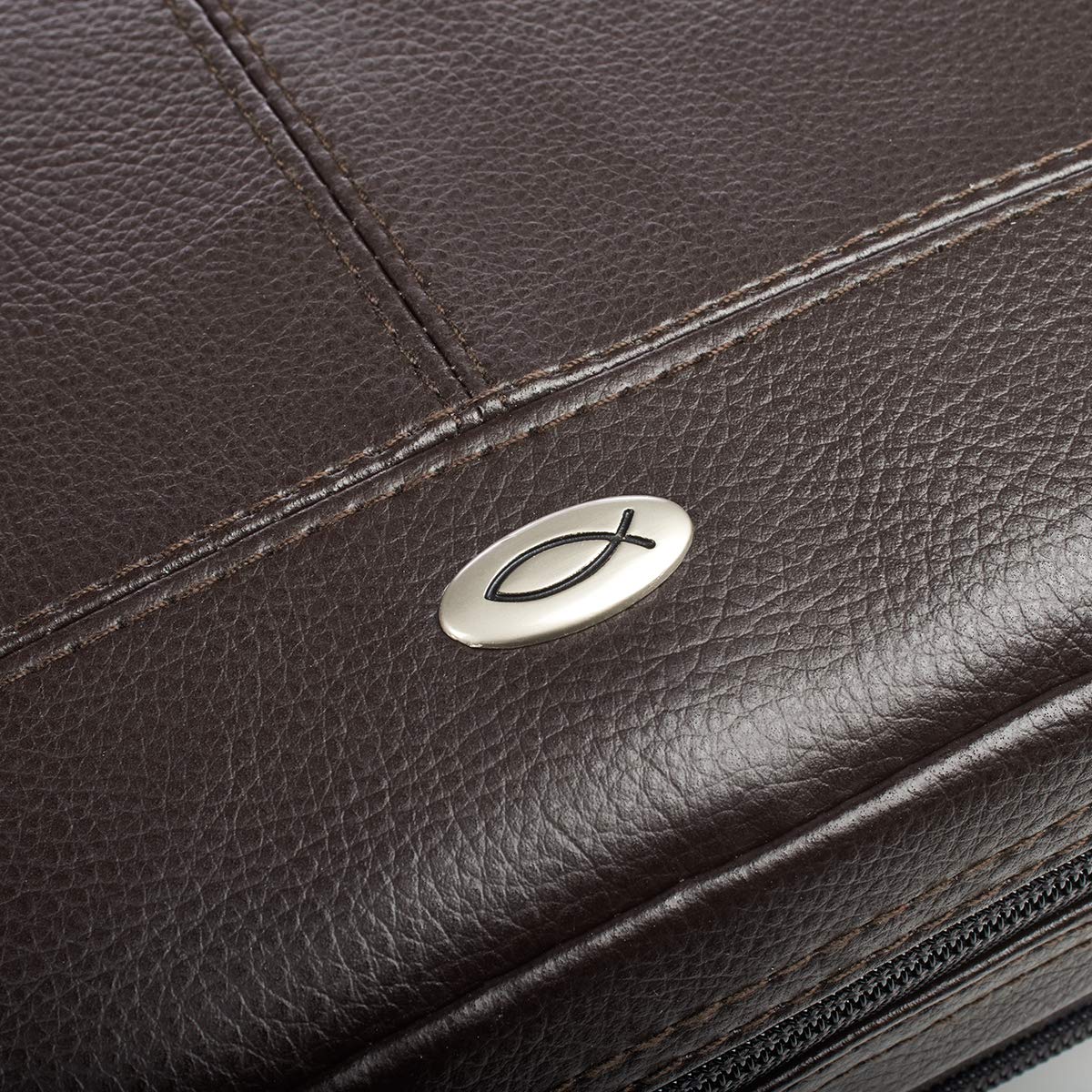 Two-Fold Luxleather Organizer Brn L