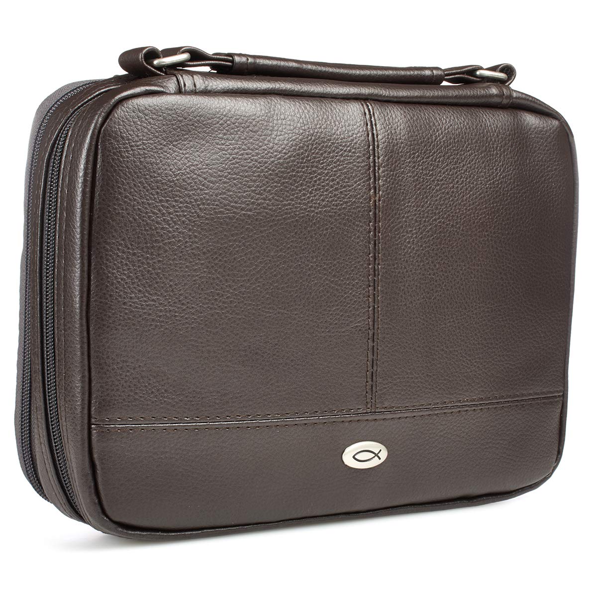 Two-Fold Luxleather Organizer Brn L