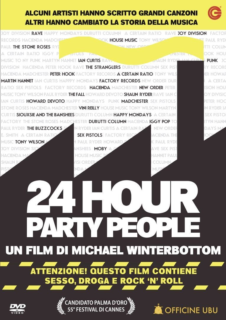 24 hour party people dvd Italian Import
