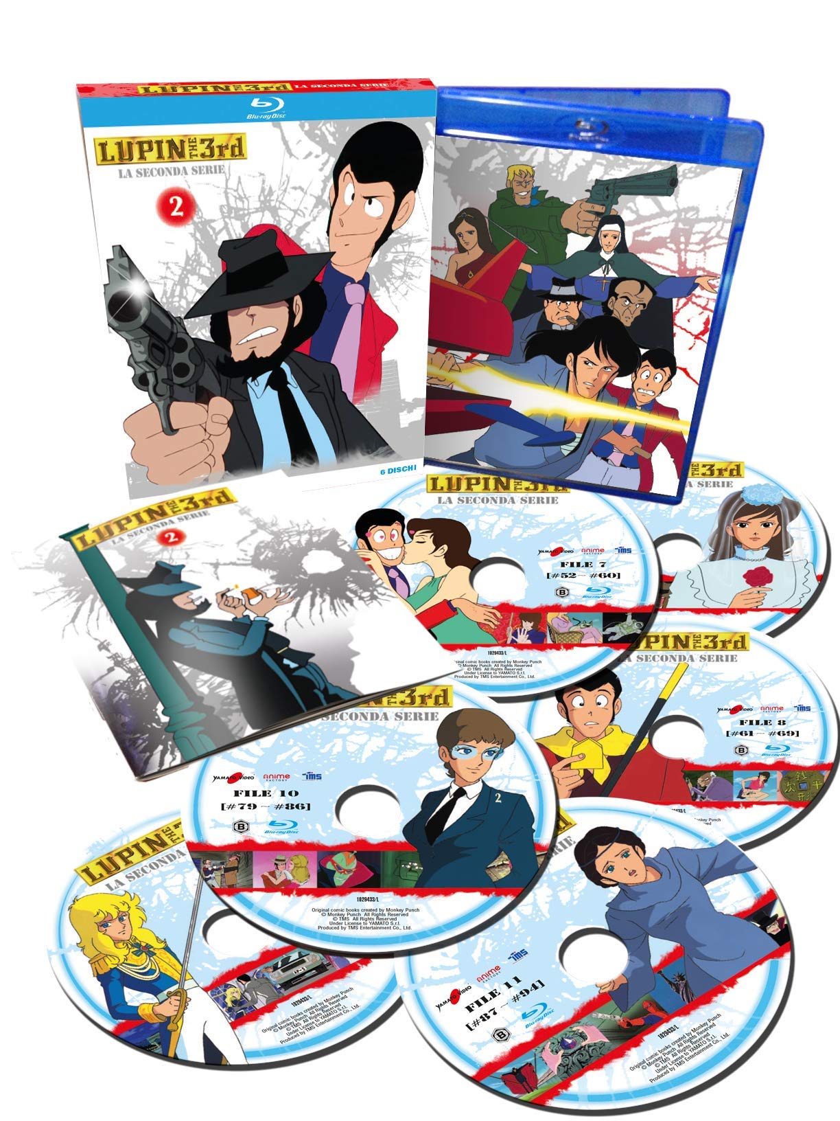 Lupin III - La Seconda Serie -02 (6 Blu-Ray)