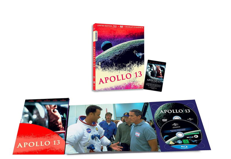 Apollo 13 - Limited Edition Blu-Ray + DVD + Booklet + Magnete