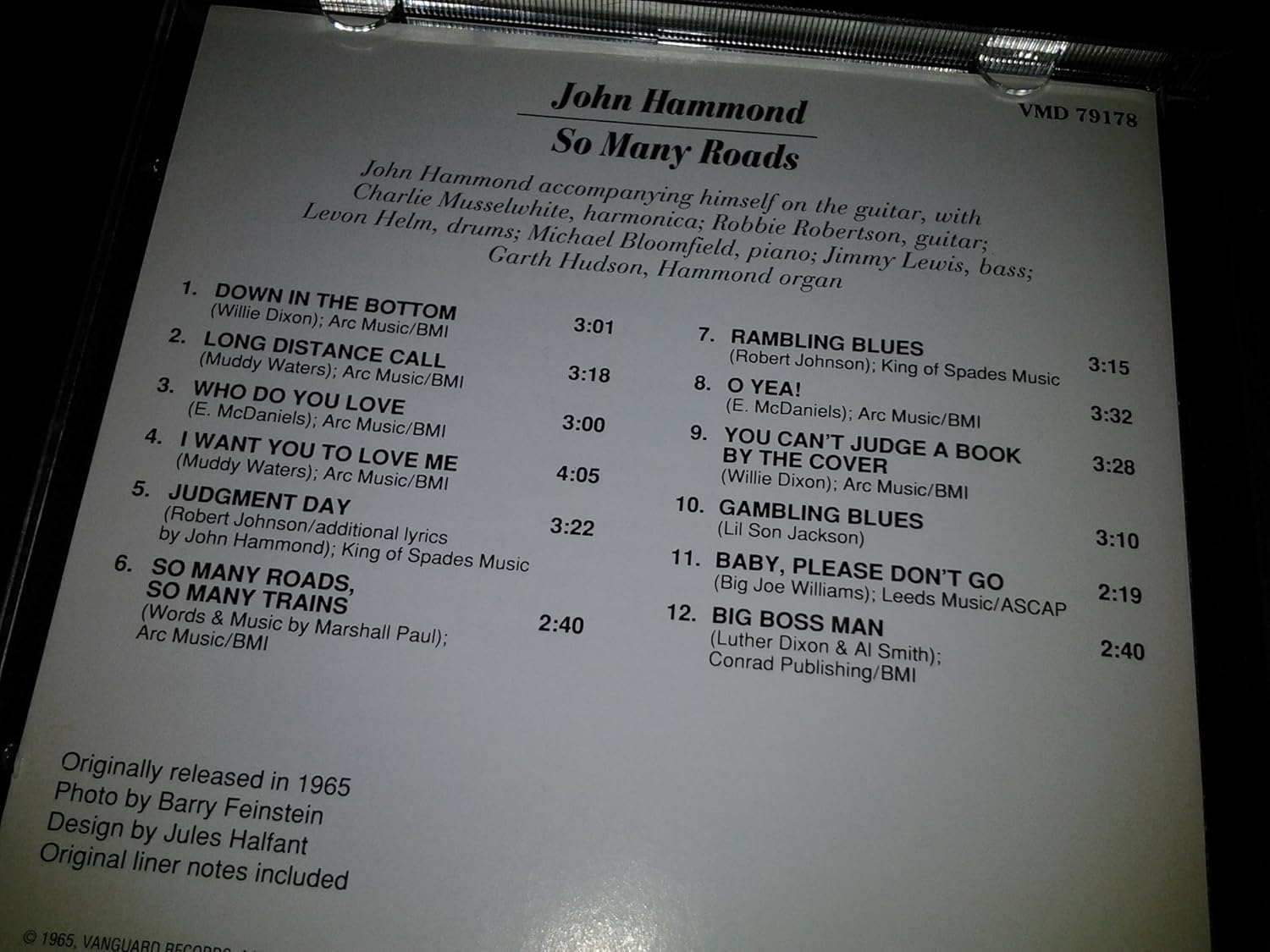 John Hammond-So Many Roads