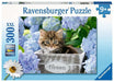 Ravensburger Kinderpuzzle - 12894 Kleine Katze - Tier-Puzzle für Kinder ab 9 Jahren, mit 300 Teilen im XXL-Format