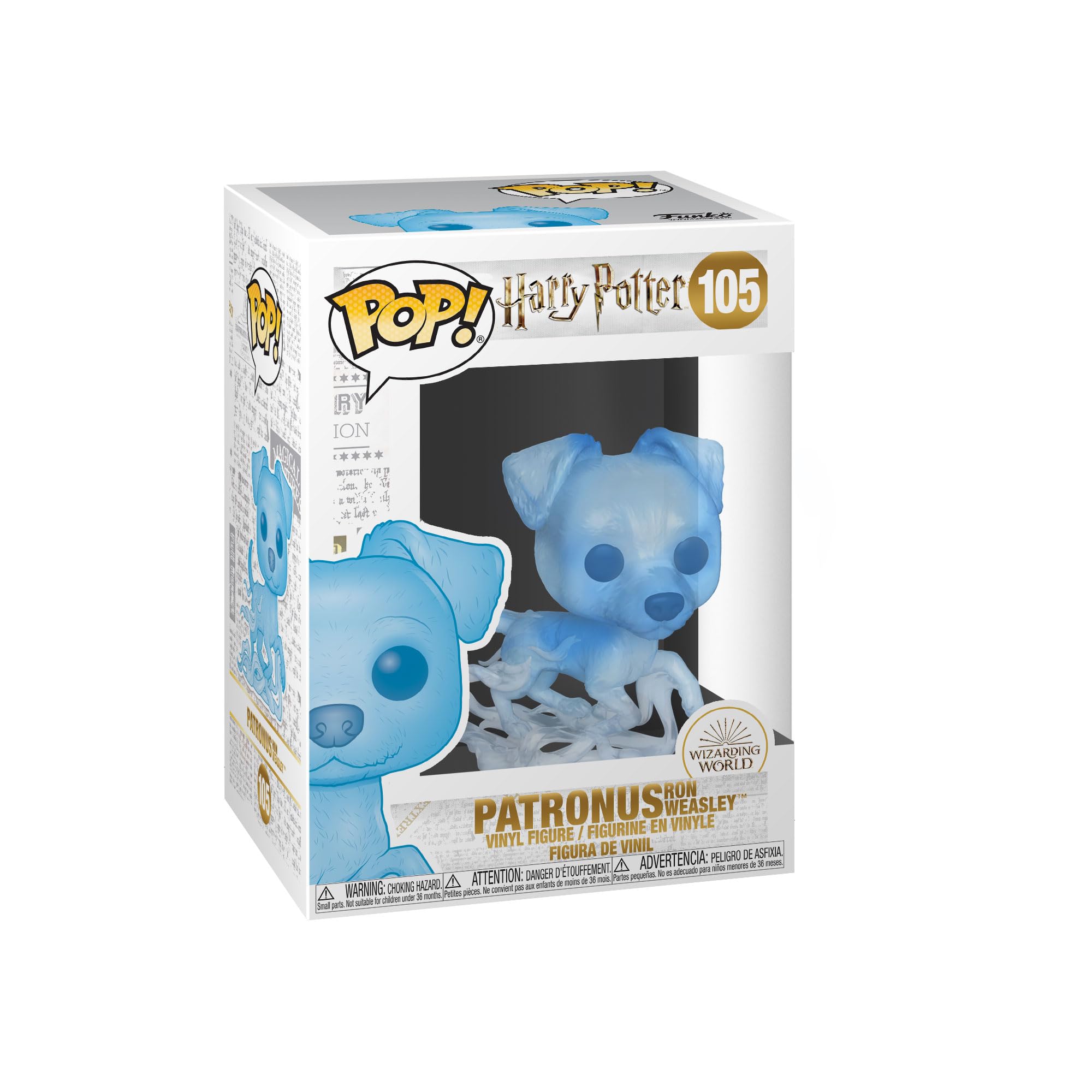 Funko POP! Harry Potter – Patronus Ron Weasley - Collectable Vinyl Figure - Gift Idea - Official Merchandise - Toys for Kids & Adults - Movies Fans - Model Figure for Collectors and Display